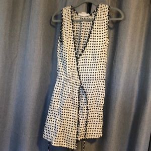 Ace&Jig Polka Dot Wrap Dress Small
